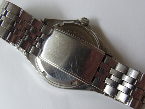 SEIKO SILVER WAVE 8229-8000 1979 SUWA MARCA DE FÁBRICA VINTAGE CUARZO PARA HOMBRE FUNCIONANDO - Imagen 7 de 11