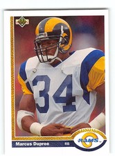 Marcus Dupree 1991 Los Angeles Rams #499