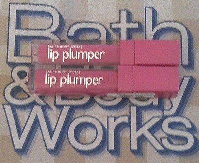 Bath & Body Works PINKING OF YOU Lip Plumper Lot of 2 NEW
