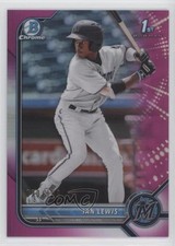 2022 Bowman Chrome Prospects Fuchsia Refractor 20/199 Ian Lewis #BCP-96 0c6
