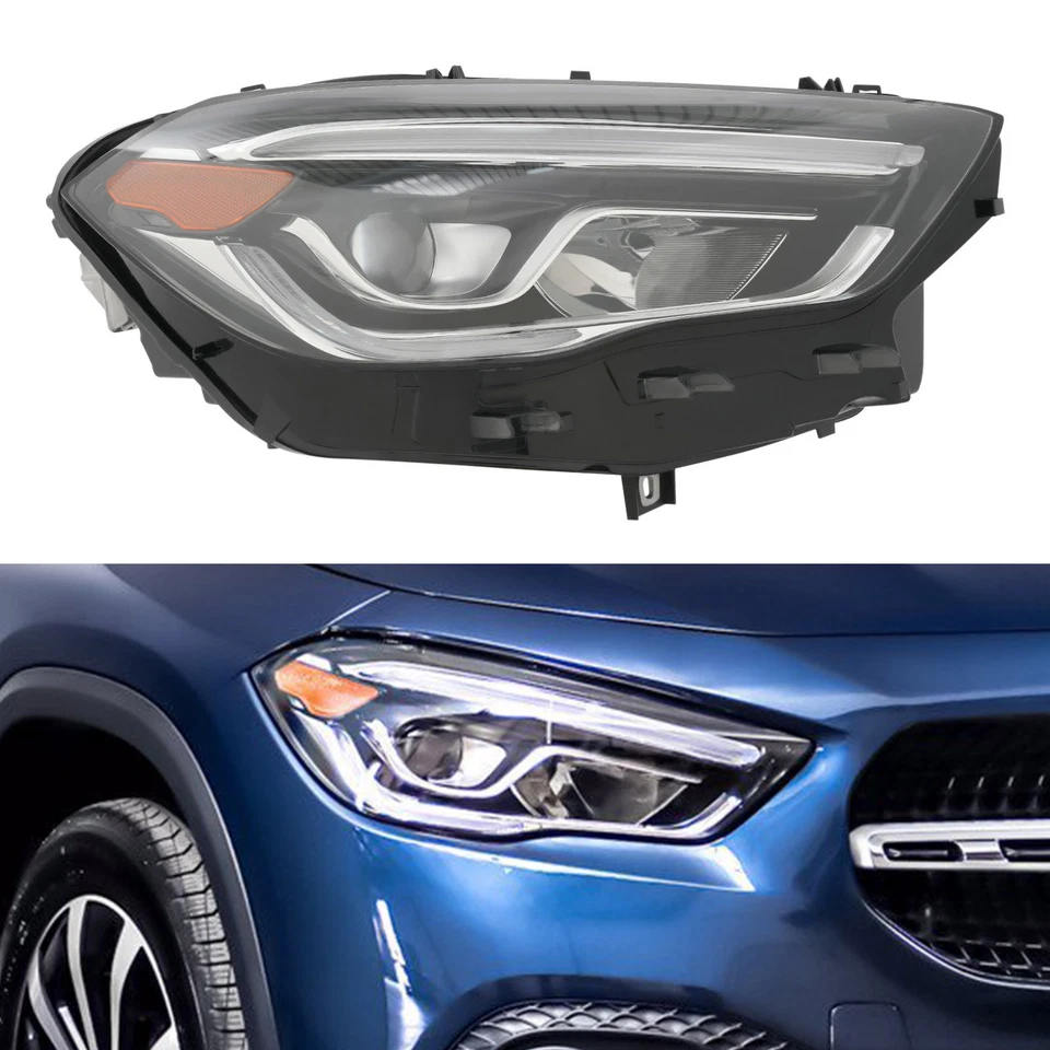 For 2021-2023 Mercedes-Benz GLA250 GLA35 LED Headlight Headlamp Right Passenger - Imagem 2 de 4
