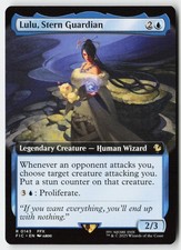 lulu mtg final fantasy Ultra PRO FANTASY: Lulu, Stern Guardian Holofoil Playmat | Magic: The Gathering (Choose any number of permanents and/or players Lulu, Stern Guardian - Commander: