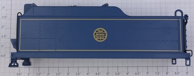 Lionel 38003-T07 New Jersey Central Blue Comet Tender Shell #831