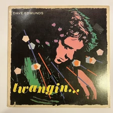 Vtg Vinyl-Dave Edmunds-Twangin… (1981 Swan Song LP SS 16034) Rockabilly G/VG+
