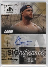2025 SP Game Used AEW SIGnificance Austin Gunn #SIG-AG Auto