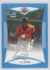 2008 Bowman Draft Prospects Blue 184/399 LJ Hoes #BDPP61 0b5