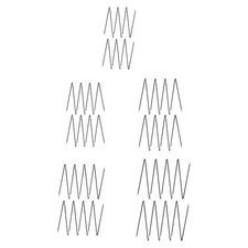 Fiberglas-Zeltstangen, Ersatz, schwarz, vormontierte Zeltstangen für Camping