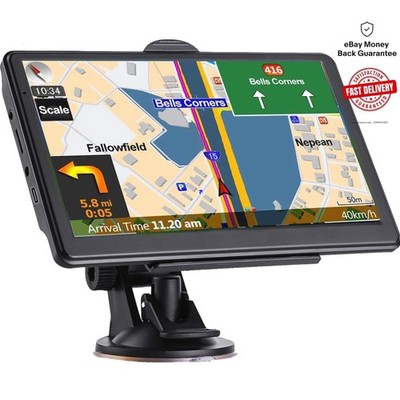 Portable GPS Navigation System for Cars - 7-Inch Screen, 2026 Maps, Voice Alerts