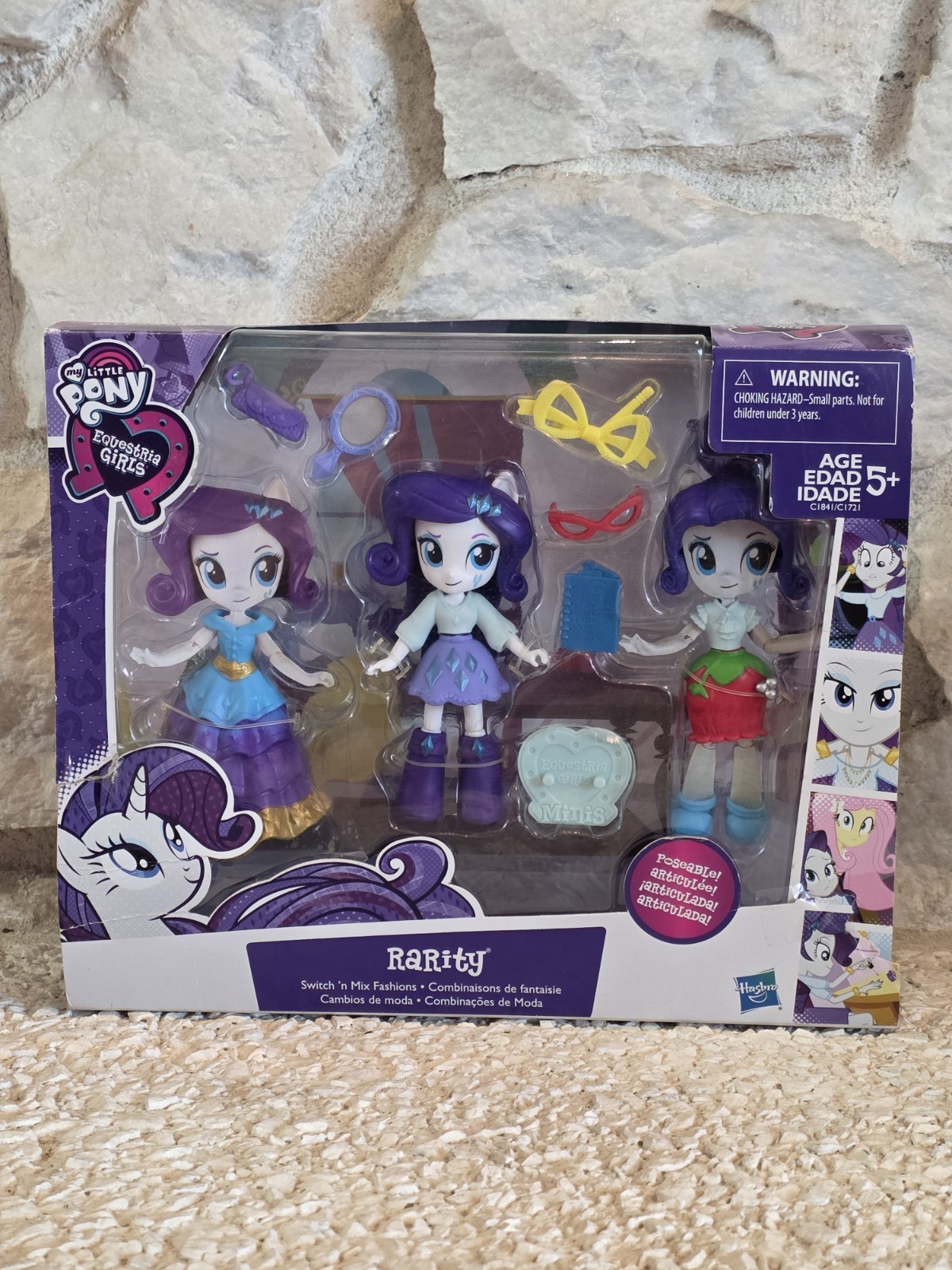 Hasbro My Little Pony Equestria Girls Minis Rarity Fashion D