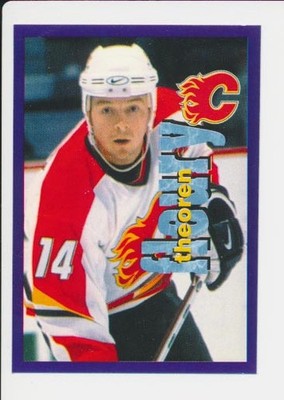 1998-99 Panini Stickers #176 THEOREN FLEURY - Calgary Flames