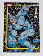 2026 Topps Chrome Marvel - Rhino #97 - Spider-Web Refractor /399
