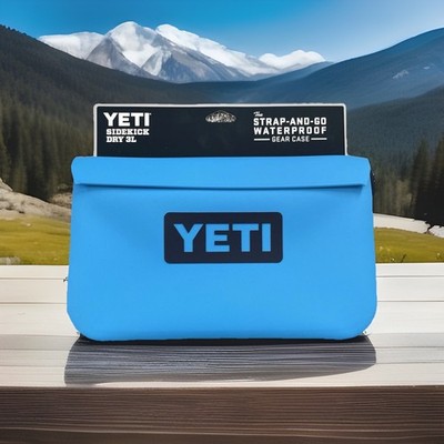 NEW! - YETI Sidekick 3L Big Wave Blue Waterproof Dry Gear Case | eBay