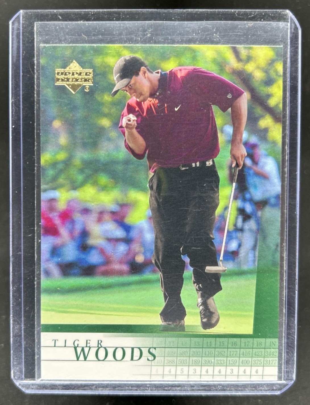 2001 Upper Deck Tiger Woods Rookie RC #1