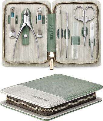 MR.GREEN Maniküre Set 8 in 1, Prämie Maniküre Pediküre Set, Höhere Qualität Edel