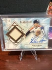 Nolan Ryan 9/10 On Card Auto Patch Topps Diamond Icons