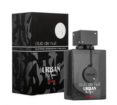 Club de Nuit Urban Man Elixir by Armaf EDP Spray for Men 3.6oz New Sealed Box