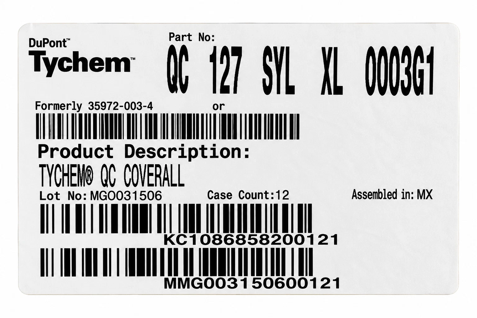 Dupont Tychem Coverall image 3