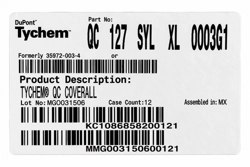 Dupont Tychem Coverall image 3