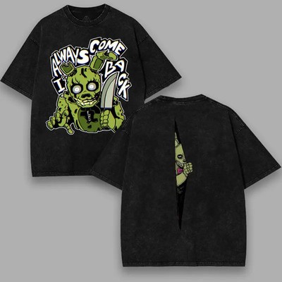 Five Nights at Freddy's 3 Springtrap William Afton Vintage  T-Shirt