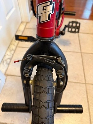 Rare red GT Zone Mid School BMX Bicycle Red Old Freestyle Survivor