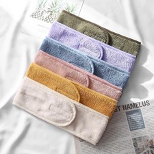 Spa Skincare Headband Washing Face Makeup Shower Elastic Soft Towel Hair Band