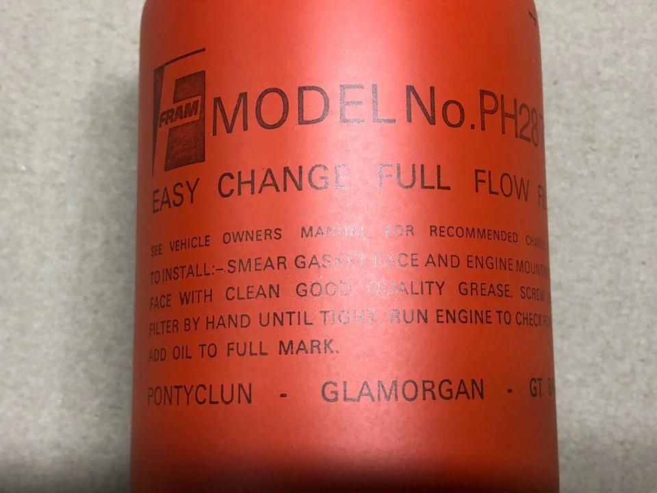 Filtro de aceite Fram PH-2872 1970-en British Leyland MG Midget Austin Healey Sprite Foto 2 de 4