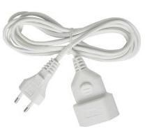 Brennenstuhl 1161660 H03VVH2-F white 3 m plastic extension cable 3 m ~E~