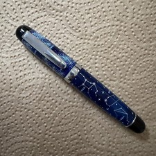Used Opus 88 Mini Fountain Pen in Celestial Zodiac with F Steel Nib