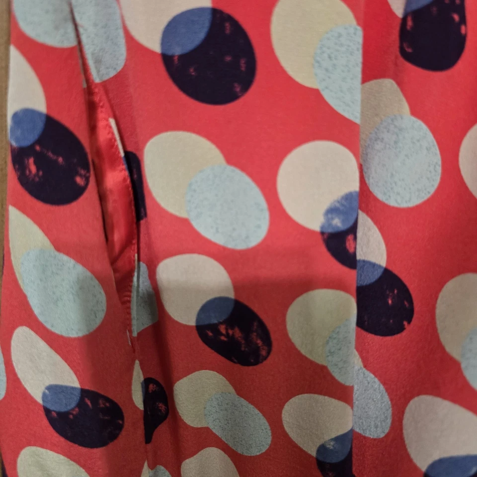 Anthropologie Moulinette Soeurs Dot Dress Sz 2 A-Line Pockets Boho Retro - Image 4 of 4