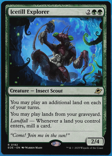Icetill Explorer Edge of Eternities NM Green Rare MTG CARD (ID# 504055) ABUGames