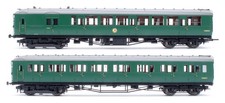 HORNBY 'OO' GAUGE R3177 BR GREEN 2-BIL DRIVING MOTOR/COMPOSITE DUMMY DMU LOCO