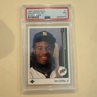 1989 Upper Deck Star Rookie #1 Ken Griffey Jr  PSA 7
