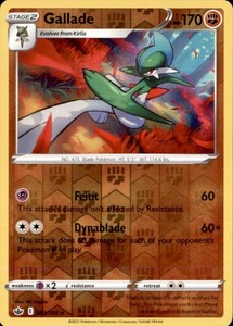 Gallade 081/198 Chilling Reign Reverse Holo Rare