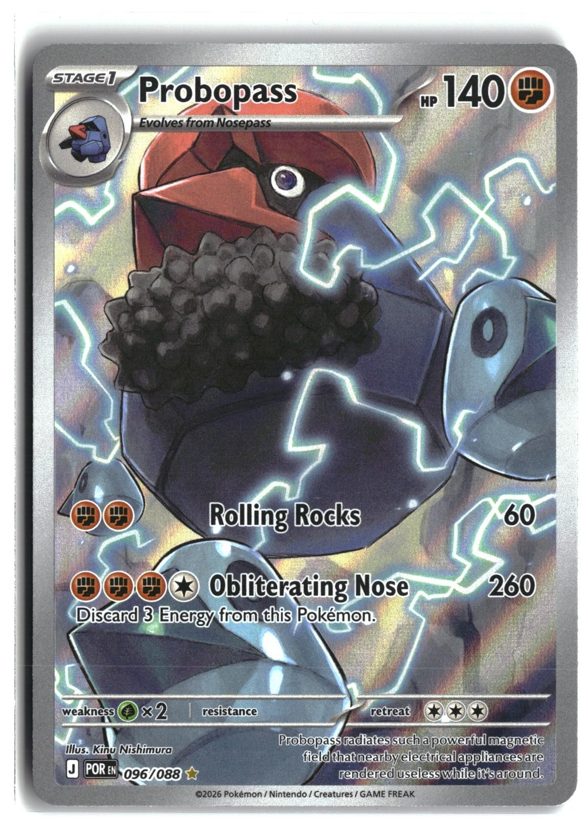 Probopass Holo 096/088 - Perfect Order NM