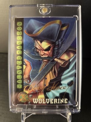 1995 Fleer Ultra Haunted Mansion Wolverine #99 Gold Signature Variant RARE
