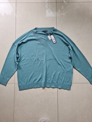 Strickpullover, Comma, Größe M, hell petrol, neu mit Etikett , OVERSIZED