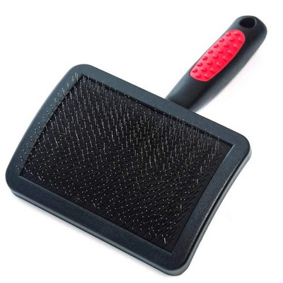 Paw Brothers Hard Pin Curved Back Slicker Brush for Dogs Professional Grade S