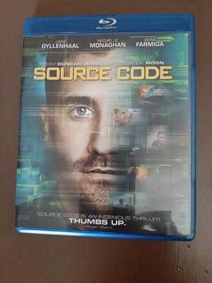 Source Code 2011 Blu-ray Starring Jake Gyllenhall, Vera Farmiga