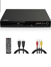 DVD Player for Tv,All-Region Free,Mini Compact DVD CD MP3 Player,With HDMI Cable