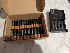 Duracell Rechargeable Batteries 10 AA And 13 AAA Charger Included