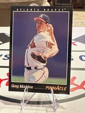 Greg Maddux 1993 Pinnacle #517 Atlanta Braves! 2 Card Min! Read Desc!!
