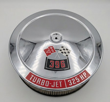 Chevrolet Big Block Gm Turbo-jet 325 Hp 396 Air Cleaner Cover Chevelle Camaro Chevrolet Big Block Gm Turbo-jet 325 Hp 396 Air Cleaner Cover Chevelle Camaro