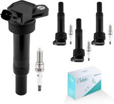 UF651 Ignition Coil 1.8L 2.0L L4 with Spark Plugs For Hyundai Elantra Coupe GT