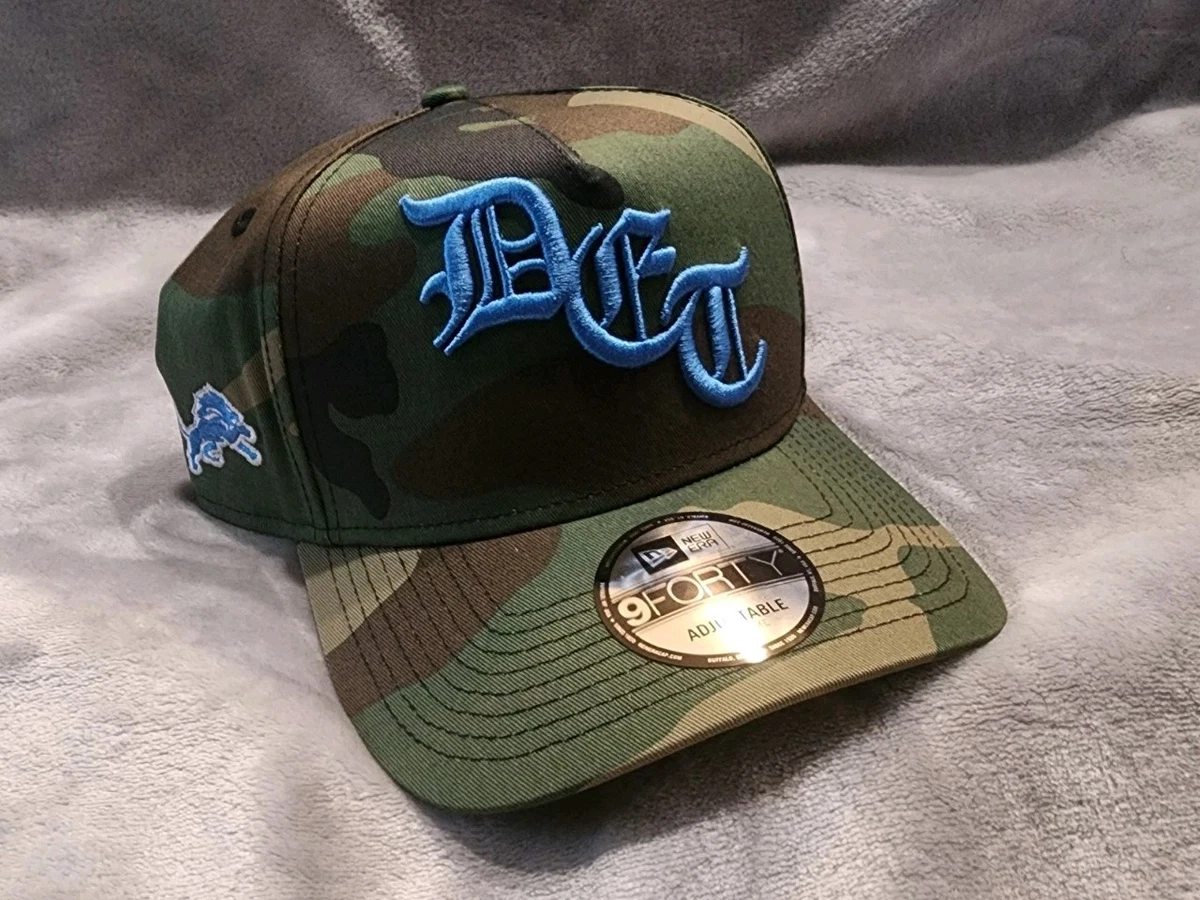 Кепка для фанатов New Era Detroit Lions Национальной футбольной
