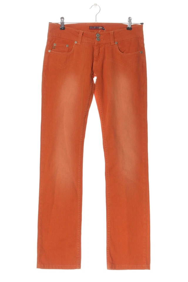 BLEND SHE Vaquero rectos Mujeres Vaquero Talla EU 38 naranja claro look casual - Imagen 4 de 4