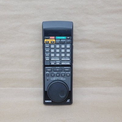 Yamaha Laser Disc Player Remote Control With Jog Shuttle Model # 525L Tested 