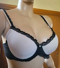 Felina Intimates 38d Nude Lined Black Lake Trim Bra — photo 3