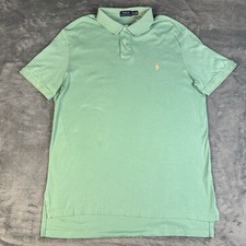Polo Ralph Lauren Classic Fit Light Green Men's Polo Shirt Size XL/TG Pony
