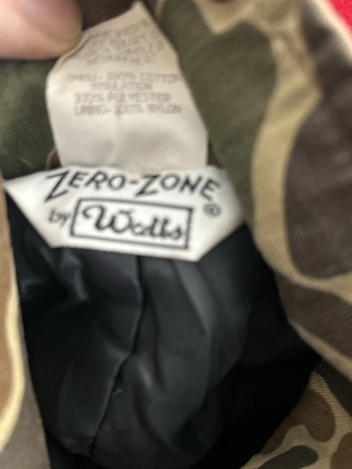 Wall's Zero-Zone Insulated Outerwear Camo Hunting Coverall Men 42x44 L/Reg USA - Image 2 of 4