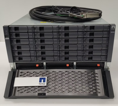 NetApp FAS8200 (getauschte Powercaps) + 24x 1TB DS4246 betriebsbereites System